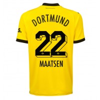 Borussia Dortmund Ian Maatsen #22 Replika Hemmatröja 2023-24 Kortärmad